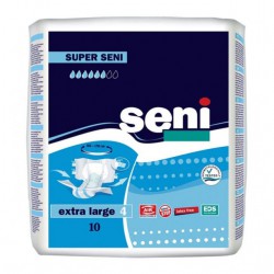 Подгузники для взрослых Seni супер плюс айр экстра лардж р. XL 30 шт.