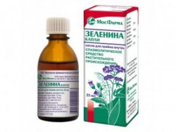 Зеленина капли
